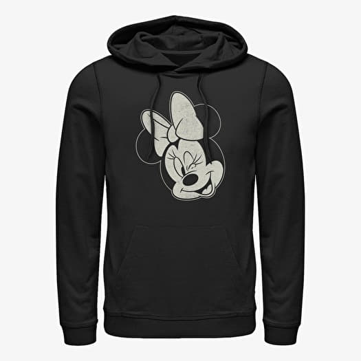 Mikina Merch Disney Classics Mickey Classic - Minnie Wink Unisex Hoodie Black