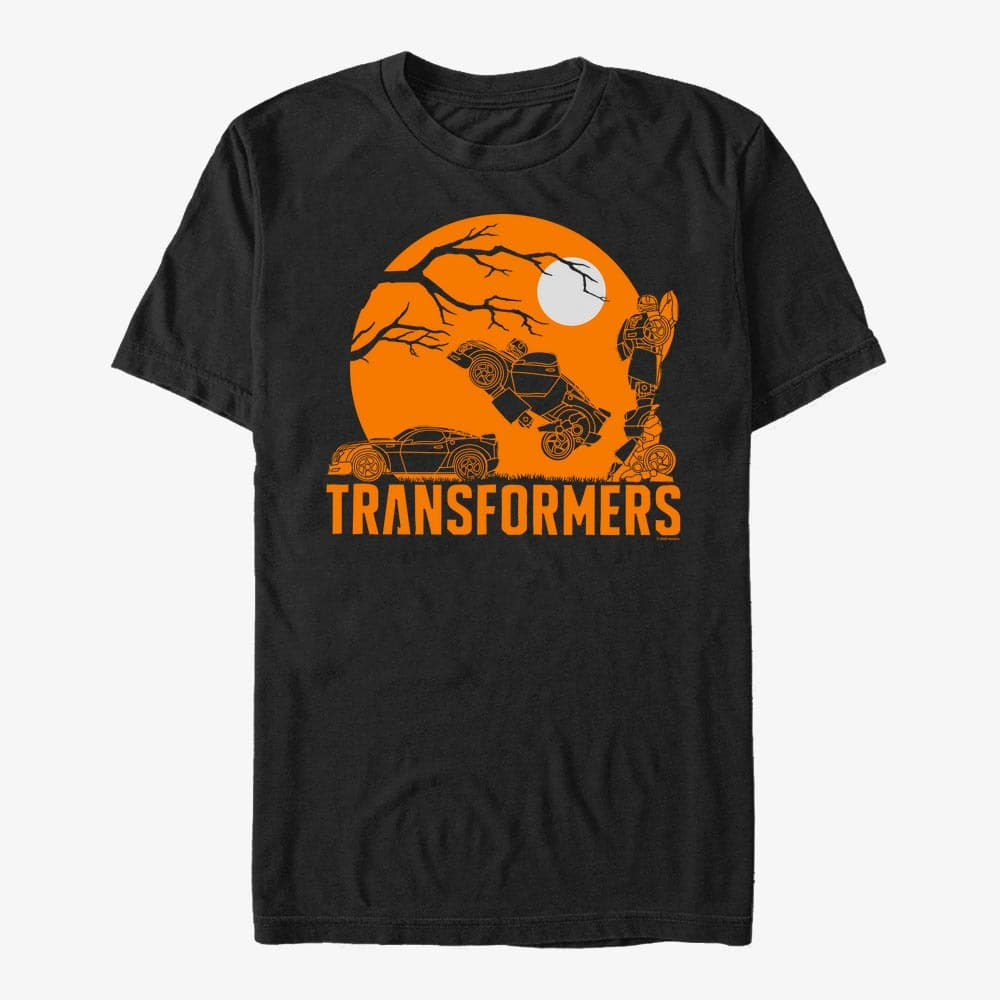 Tričká Merch Hasbro Vault Transformers - Haunt Bumblebee Unisex T-Shirt Black