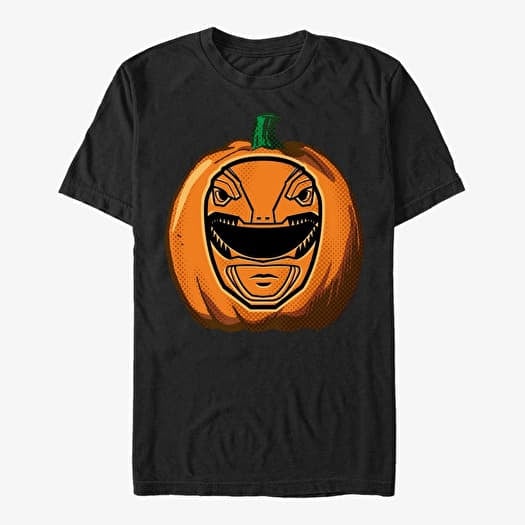 T-shirt Merch Hasbro Vault Power Rangers - Power Ranger Pumpkin Unisex T-Shirt Black