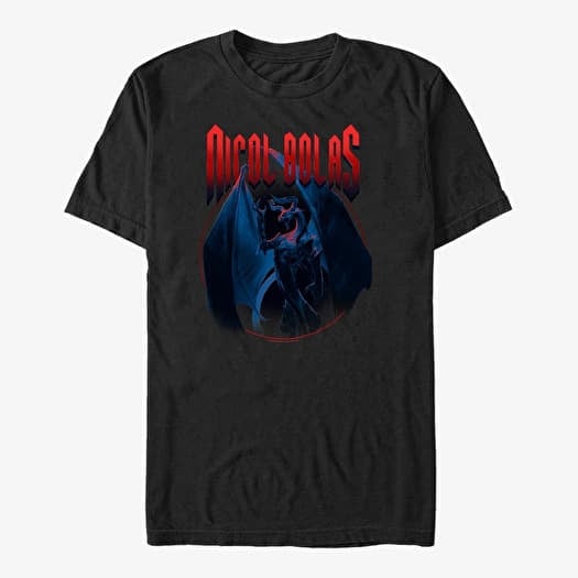 T-shirt Merch Magic: The Gathering - Nicol Bolas Unisex T-Shirt Black