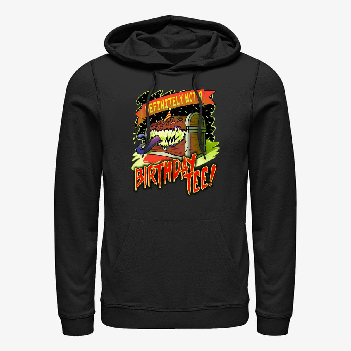 Толстовки та реглани Merch Dungeons & Dragons - Mimic Birthday Unisex Hoodie Black