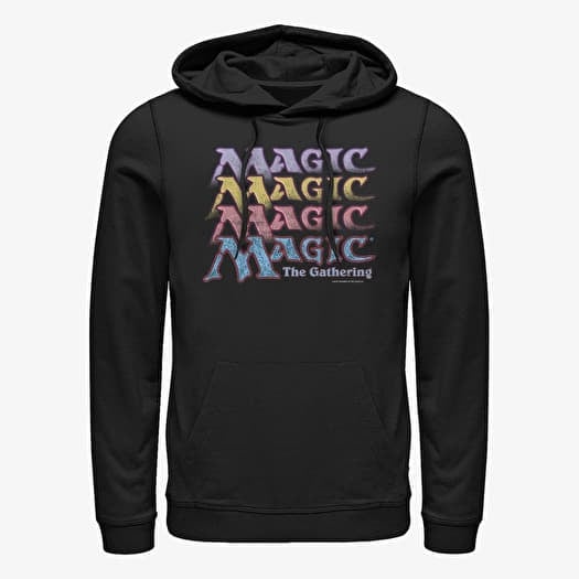 Džemperis Merch Magic: The Gathering - Retro Stack Unisex Hoodie Black