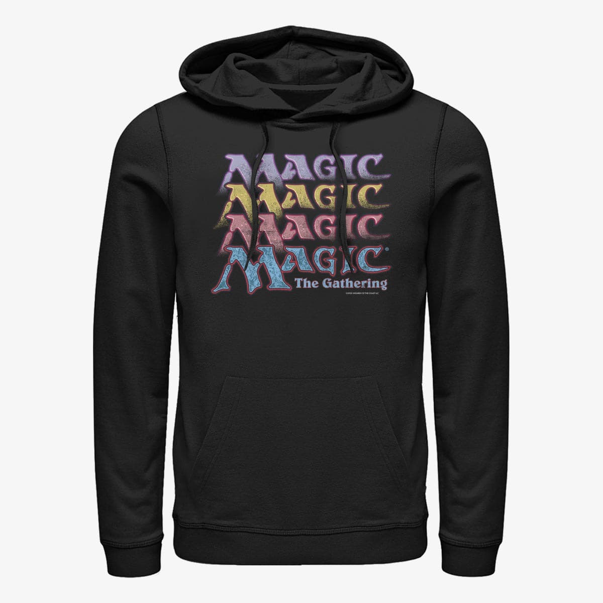Sweatshirts Merch Magic: The Gathering - Retro Stack Unisex Hoodie Black