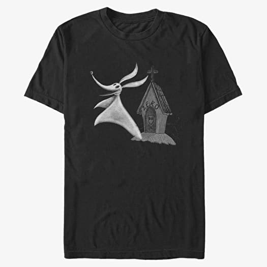 T-särk Merch Disney Classics Nightmare Before Christmas - Zero Unisex T-Shirt Black