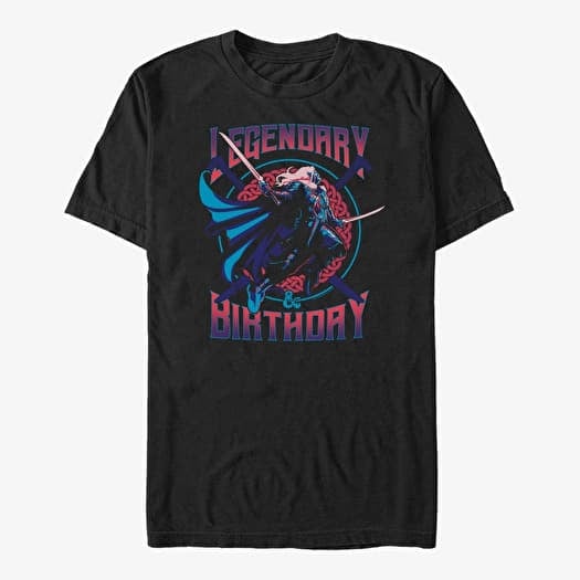 T-shirt Merch Dungeons & Dragons - Legendary Birthday Unisex T-Shirt Black