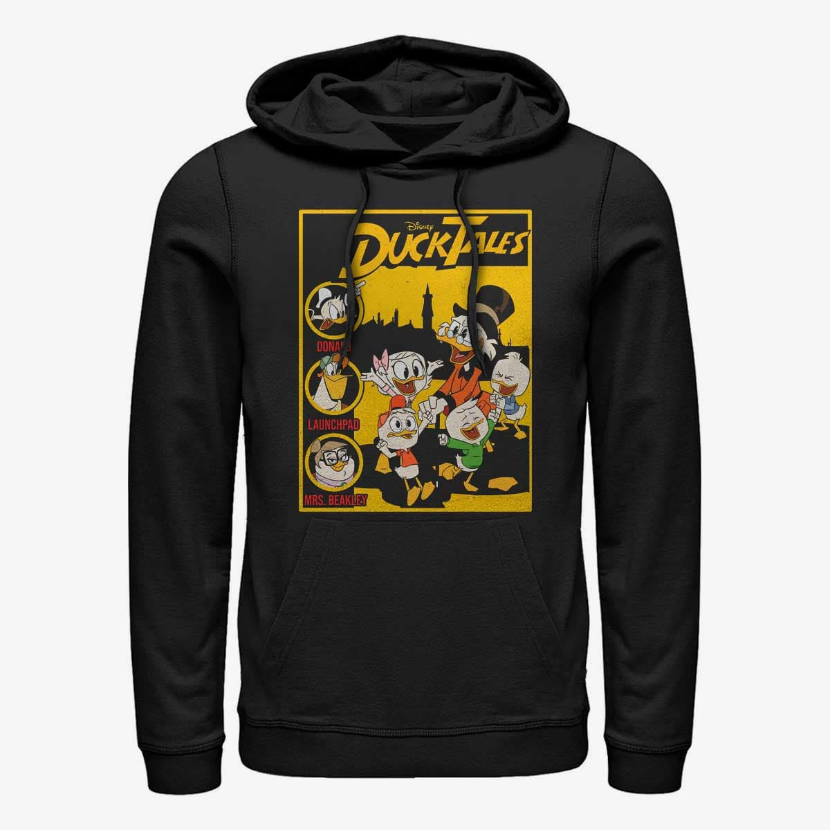 Sweatshirts Merch Disney Classics Ducktales - DuckTales Cover Unisex Hoodie Black