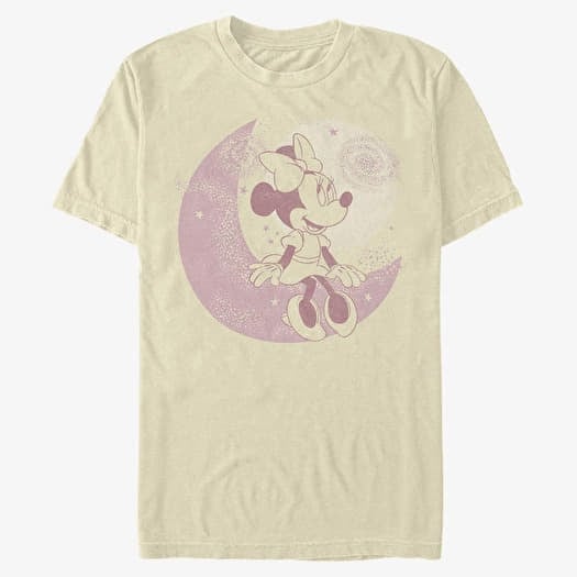 Tričko Merch Disney Classics Mickey Classic - Celestial Minnie Unisex T-Shirt Natural