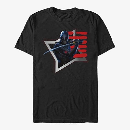 T-shirt Merch Hasbro Vault Snake Eyes - Throwing Star Badge Unisex T-Shirt Black
