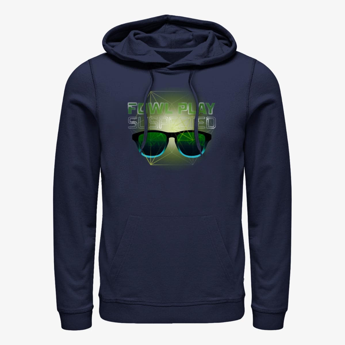 Mikine Merch Disney Classics Artemis Fowl - Fowl Play Unisex Hoodie Navy Blue