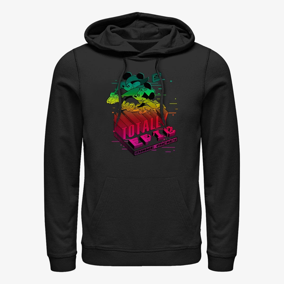 Sweatshirts Merch Disney Classics Mickey Mouse - Epic Gamers Unisex Hoodie Black