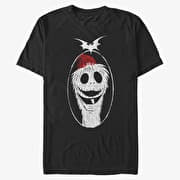 Merch Disney Classics Nightmare Before Christmas - Santa Jack Unisex T-Shirt Black