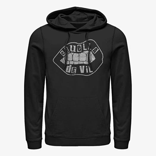 Bluza Merch Disney Classics DNCA - Lip Embroidery Unisex Hoodie Black