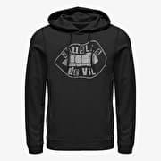 Merch Disney Classics DNCA - Lip Embroidery Unisex Hoodie Black