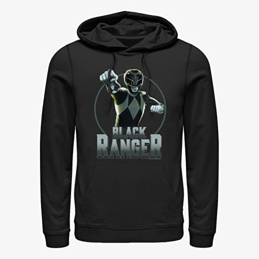 Sweatshirt Merch Hasbro Vault Power Rangers - BLACK Unisex Hoodie Black