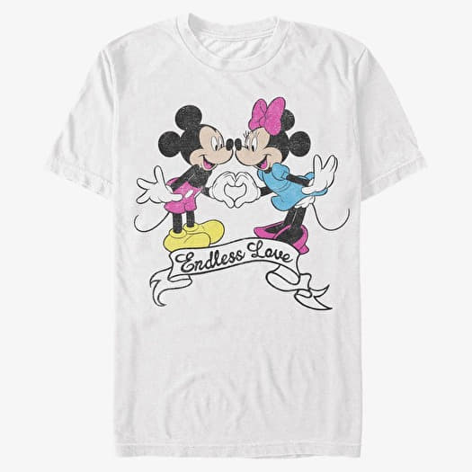 T-shirt Merch Disney Classics Mickey Classic - ENDLESS LOVE Unisex T-Shirt White