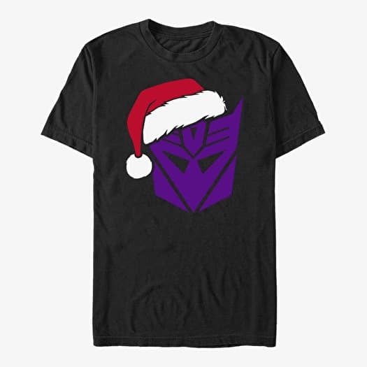 T-shirt Merch Hasbro Vault Transformers - Decepticons Santa Unisex T-Shirt Black