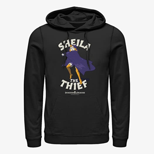 Sweatshirt Merch Dungeons & Dragons - Sheila Thief Unisex Hoodie Black