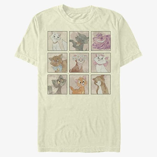 T-shirt Merch Disney Classics Mickey and Friends - Disney Kitties Unisex T-Shirt Natural