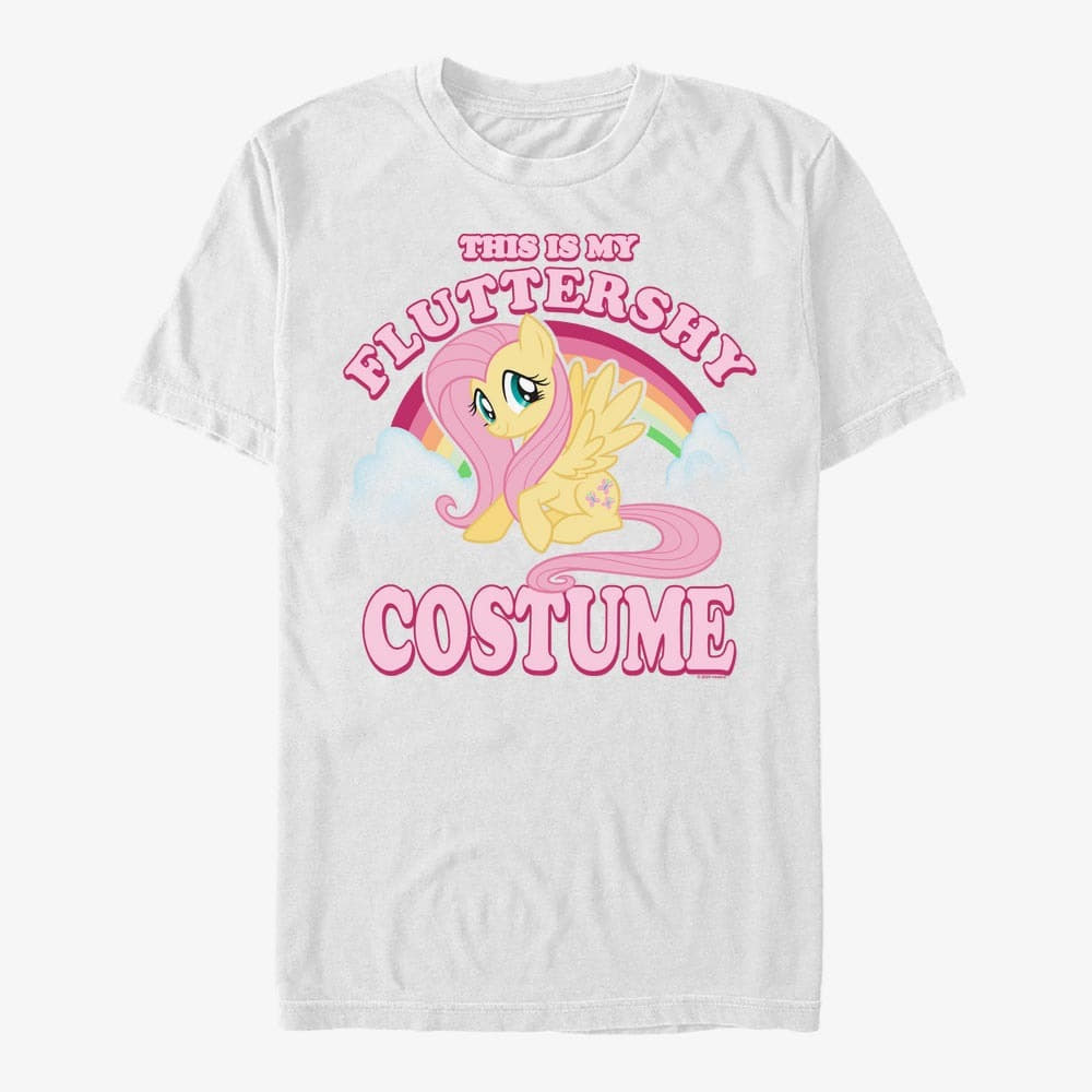 T-shirts Merch Hasbro Vault My Little Pony - Fluttershy Costume Unisex T-Shirt White