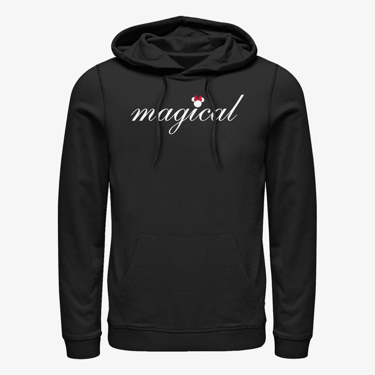 Moletons e blusas de moletom Merch Disney Classics Mickey Classic - MINNIE MAGICAL SCRIPT Unisex Hoodie Black