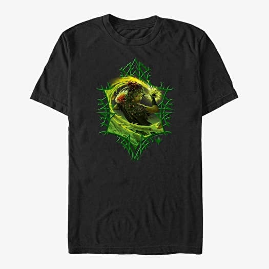 T-shirt Merch Magic: The Gathering - Witherbloom School Crest Unisex T-Shirt Black