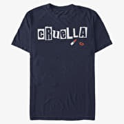 Merch Disney Classics DNCA - Cruella Name Unisex T-Shirt Navy Blue