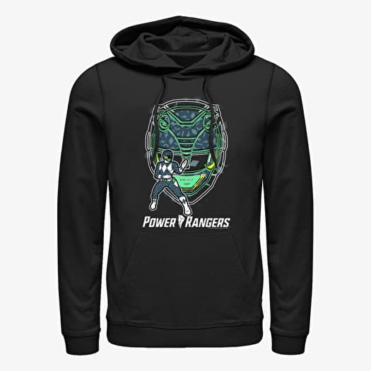Felpa Merch Hasbro Vault Power Rangers - Black Ranger Hero Unisex Hoodie Black