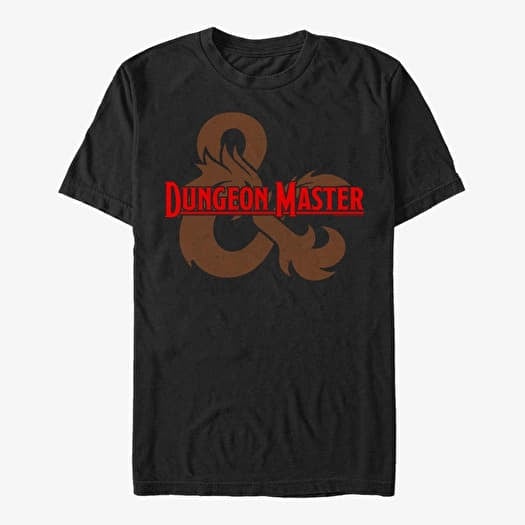 T-paita Merch Dungeons & Dragons - Dungeon Master Emblem Unisex T-Shirt Black
