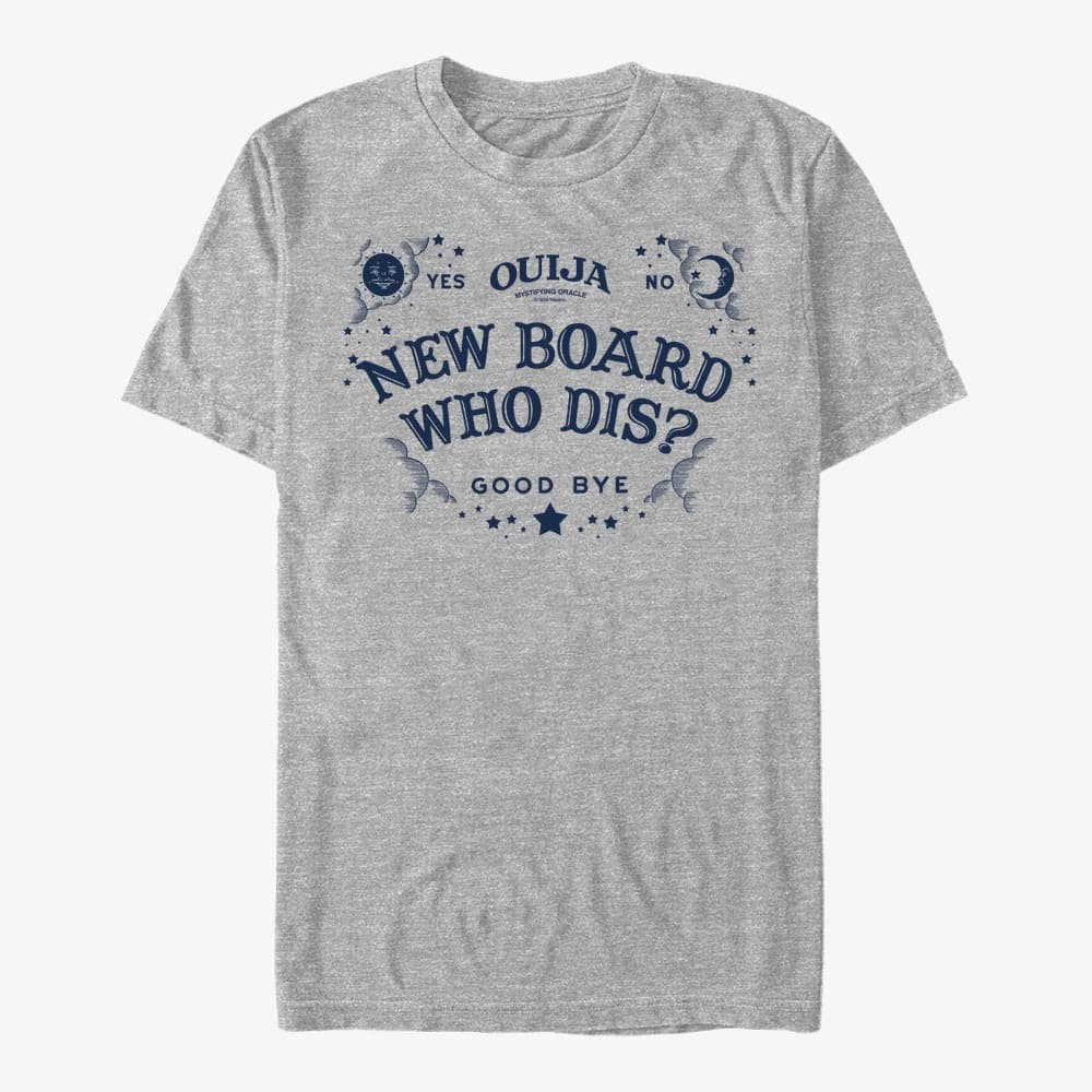 Koszulki Merch Hasbro Ouija Board - New Board Unisex T-Shirt Heather Grey