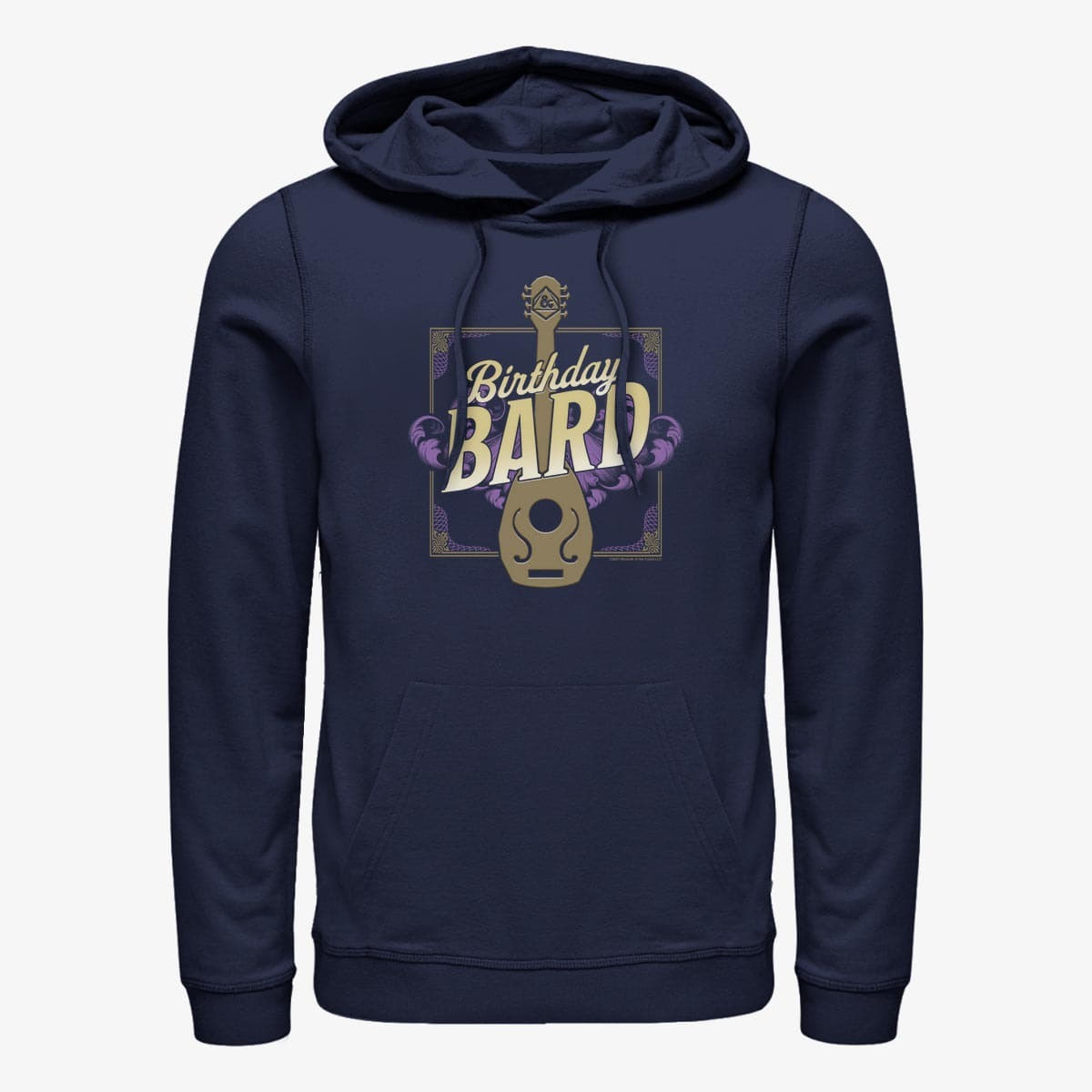 Sweatshirts Merch Dungeons & Dragons - Bard Birthday Unisex Hoodie Navy Blue