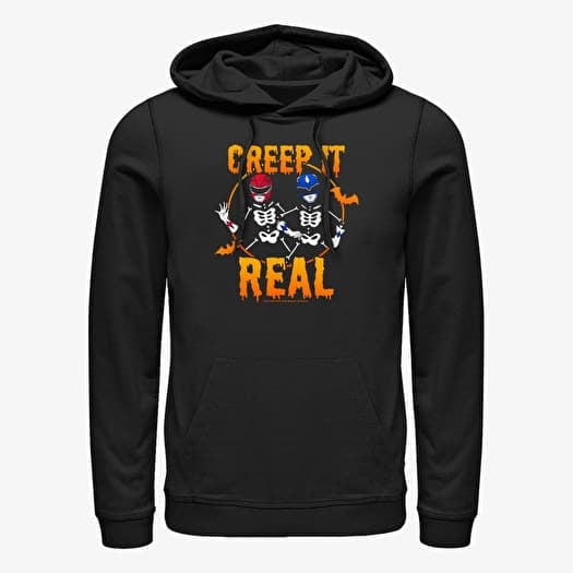 Sweatshirt Merch Hasbro Vault Power Rangers - Creep It Real Unisex Hoodie Black