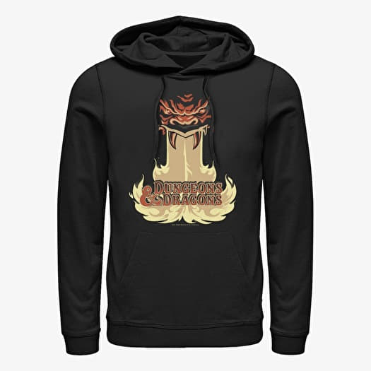 Sweatshirt Merch Dungeons & Dragons - Dragons Breath Unisex Hoodie Black