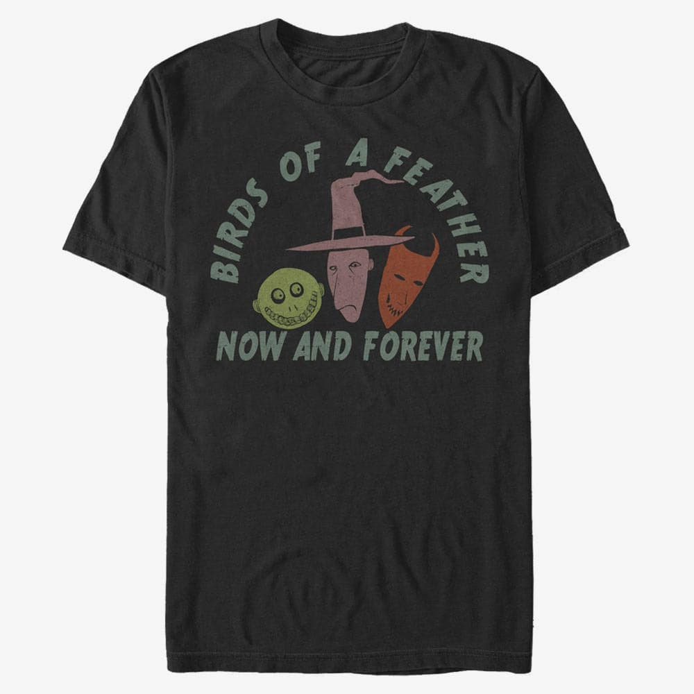 Majice T-shirt Merch Disney Classics Nightmare Before Christmas - Now and Forever Unisex T-Shirt Black
