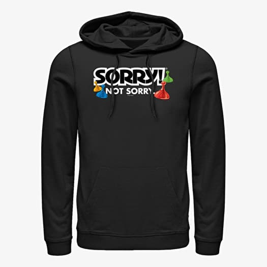 Φούτερ Merch Hasbro Sorry - SORRY NOT SORRY Unisex Hoodie Black