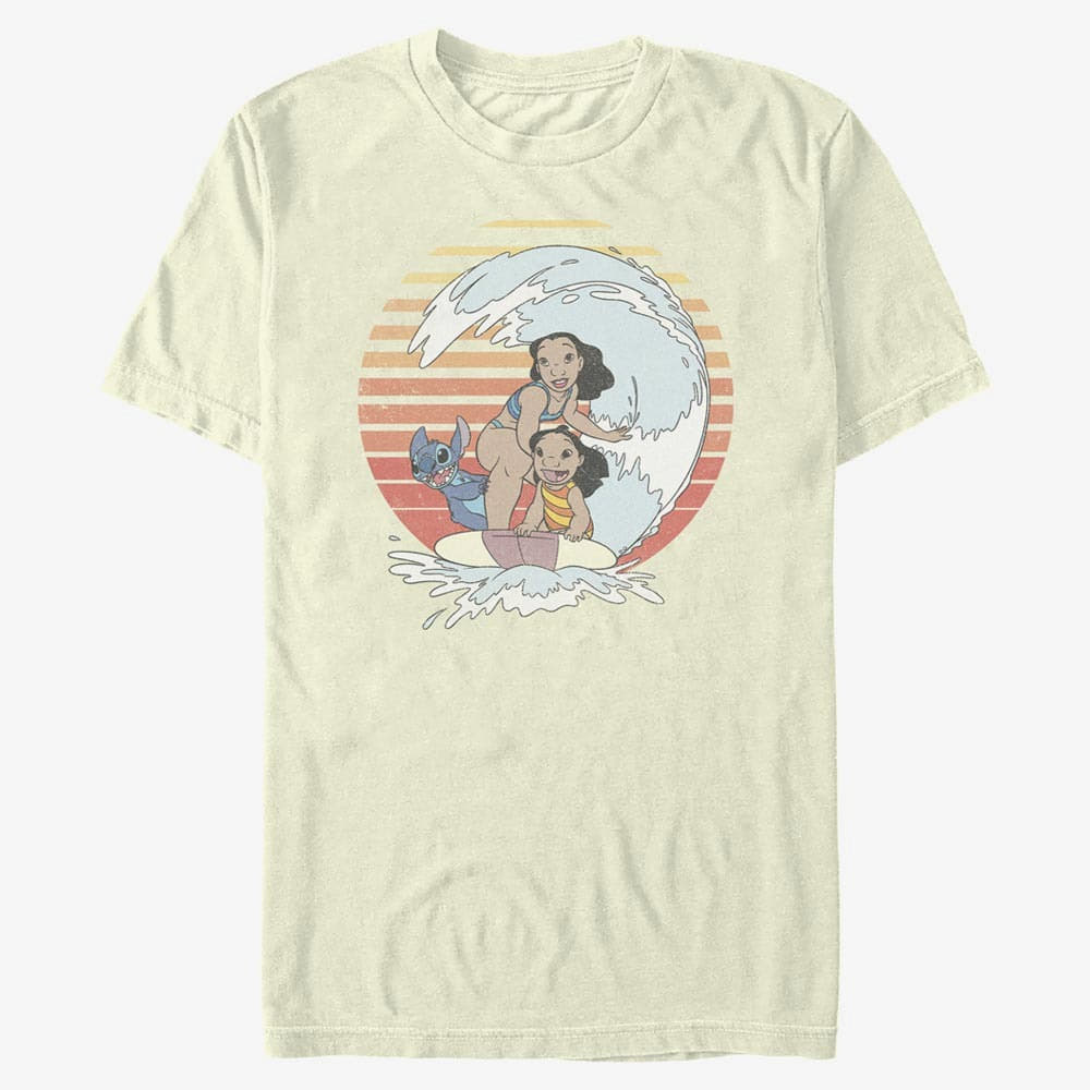 Tričká Merch Disney Classics Lilo & Stitch - Groupt Shot Unisex T-Shirt Natural