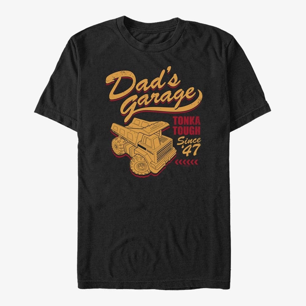 Футболки Merch Hasbro Vault Tonka - Dads Garage Unisex T-Shirt Black