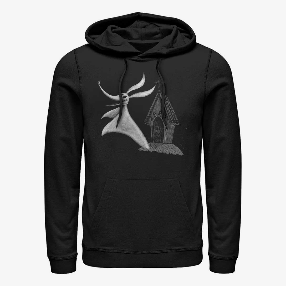 Dukserice Merch Disney Classics Nightmare Before Christmas - Zero Unisex Hoodie Black