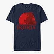 Merch Magic: The Gathering - Ikoria Destination Unisex T-Shirt Navy Blue