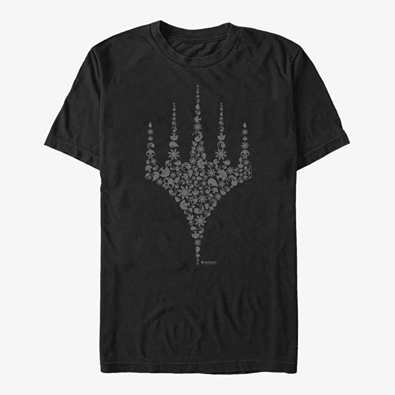 T-shirt Merch Magic: The Gathering - Logo Lots Unisex T-Shirt Black