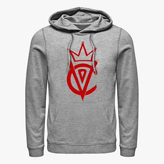 Mikina Merch Disney Classics DNCA - Cruella Emblem Unisex Hoodie Heather Grey