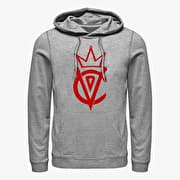 Merch Disney Classics DNCA - Cruella Emblem Unisex Hoodie Heather Grey