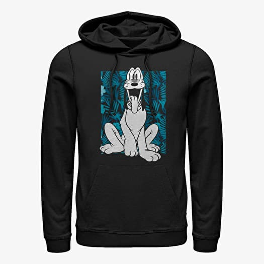 Mikina Merch Disney Classics Mickey Classic - Pluto Thirty Unisex Hoodie Black