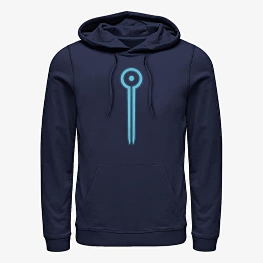 Kampsun Merch Magic: The Gathering - Jace Origin Symbol Unisex Hoodie Navy Blue