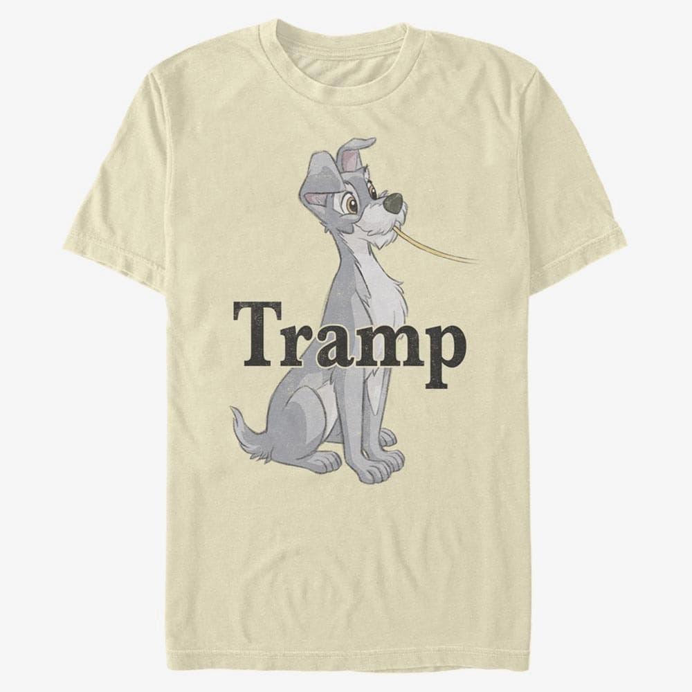 T-shirts Merch Disney Classics Lady & The Tramp - Her Tramp Unisex T-Shirt Natural