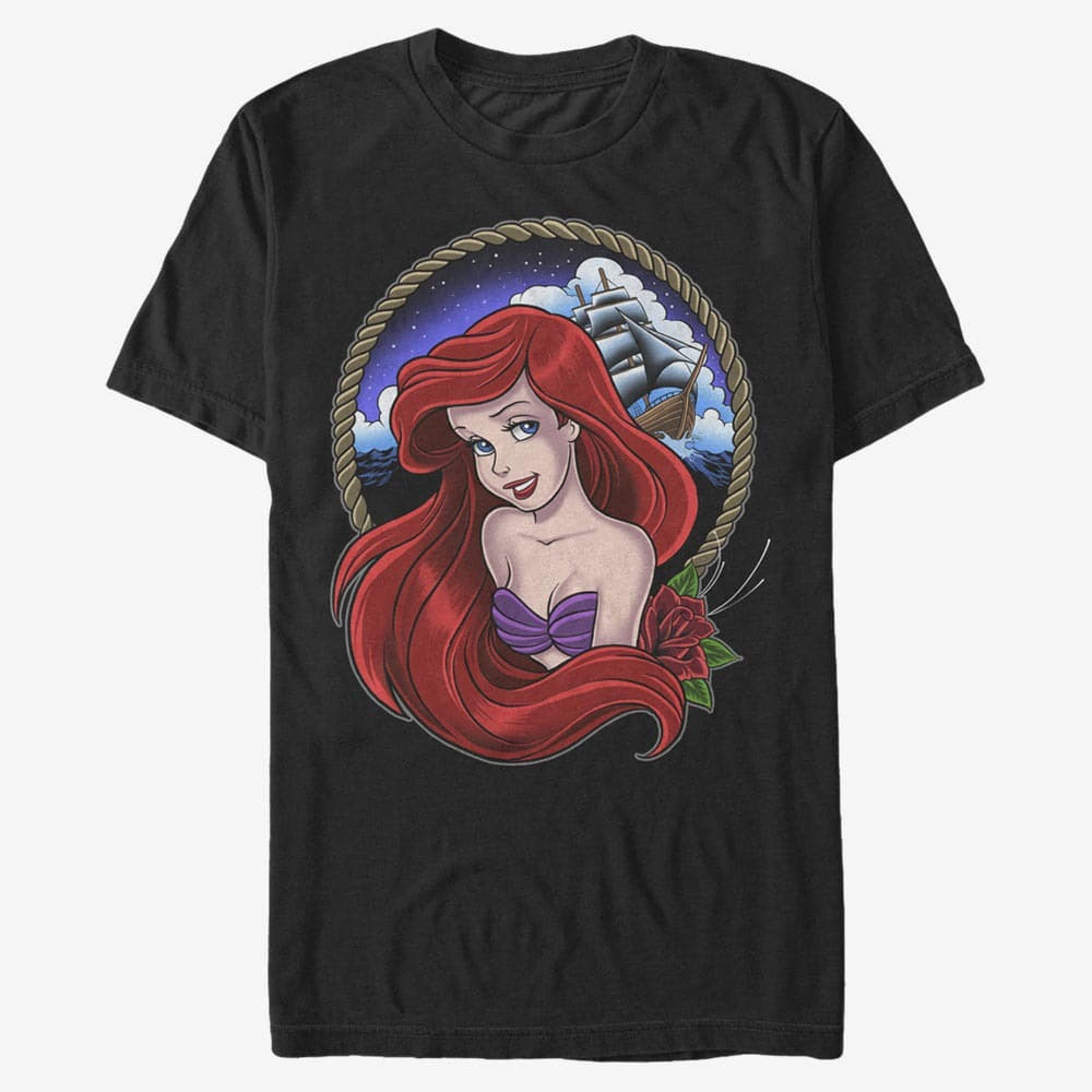T-shirts Merch Disney The Little Mermaid - Part of Your World Unisex T-Shirt Black