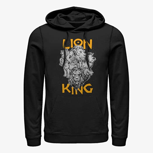 Merch Disney The Lion King: Live Action - Cast Photo Unisex Hoodie Black