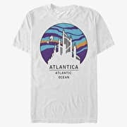 Merch Disney The Little Mermaid - Atlantica Unisex T-Shirt White