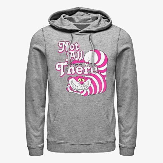 Sweatshirt Merch Disney Alice in Wonderland - All There Unisex Hoodie Heather Grey