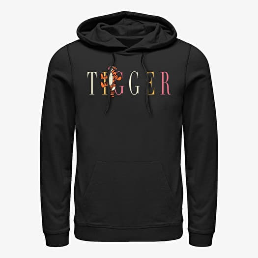 Sweatshirt Merch Disney Winnie the Pooh - Tigger Fashion Unisex Hoodie Black