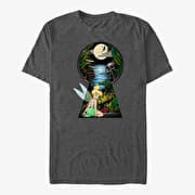 Merch Disney Peter Pan - KEYHOLE Unisex T-Shirt Dark Heather Grey